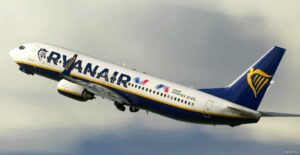 MSFS 2020 737-800 Mod: Ryanair Livery (Mini-Fleet Package 1) – Pmdg 737-800 V2.1 (Image #9)