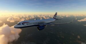 MSFS 2020 A32NX Livery Mod: British Airways A32NX (Image #5)