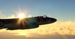 MSFS 2020 Mod: Hawker Hunter Single Seaters Aircraft V1.3 (Image #10)