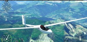 MSFS 2020 Aircraft Mod: AS 33 ME Glider V2.0.2 (Image #4)