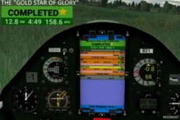 MSFS 2020 Aircraft Mod: AS 33 ME Glider V2.0.2 (Image #7)