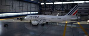 MSFS 2020 A320neo Livery Mod: AIR France (Clean/Dirt) V2.0 (Image #5)