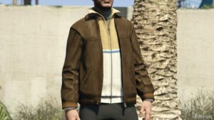 GTA 5 Player Mod: Niko Bellic (GTA Online) V1.0B (Fingerless Gloves) (Image #2)