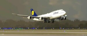 MSFS 2020 Lufthansa Livery Mod: Asobo Boeing 747-8I Lufthansa (D-Abyu) V1.1.0 (Image #5)