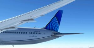 MSFS 2020 Livery Mod: United Airlines B787-10 NEW Colors V1.3 (Image #5)