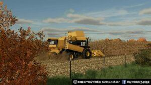 FS22 Caterpillar Combine Mod: Lexion 400 (Image #2)