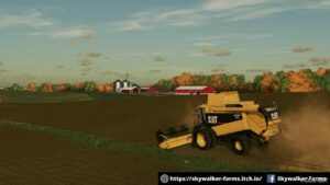 FS22 Caterpillar Combine Mod: Lexion 400 (Image #3)