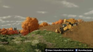 FS22 Caterpillar Combine Mod: Lexion 400 (Image #5)