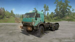 MudRunner Kamaz-53504 Timber Truck mod