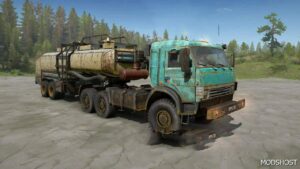 MudRunner Kamaz Mod: -53504 Timber Truck (Image #3)