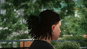 GTA 5 Player Mod: Tied Dreads for MP Male (Image #3)