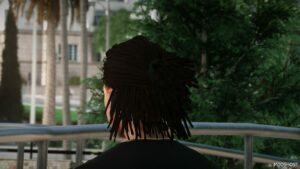 GTA 5 Player Mod: Tied Dreads for MP Male (Image #4)