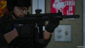 GTA 5 Weapon Mod: RON Brügger & Thomet SPC9 (Image #3)