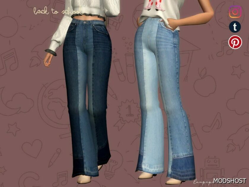 Sims 4 Jeans – MBT67 mod