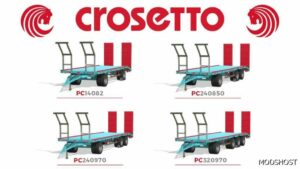 FS22 Trailer Mod: Crosetto PC Pack V2.0.1 (Image #3)