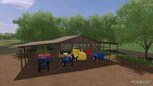FS22 BR Small Wood Shed Pack mod