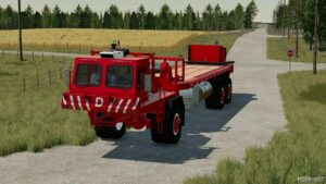 FS22 Commander BED Truck and Support Skid mod