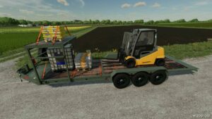 FS22 Mod: Felling Tilt Deck Trailer V1.1 (Image #3)