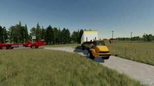 FS22 Caterpillar Forklift Mod: CAT 725A BED Truck (Image #2)