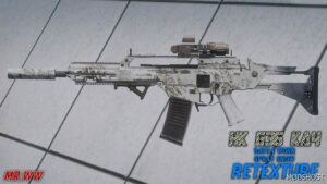 GTA 5 Weapon Mod: ‘HK G36 KA4’ Snow Spray Retexture (Image #4)