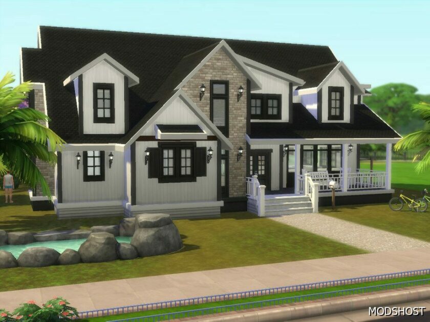 Sims 4 Modern Farmhouse XIII mod