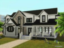 Sims 4 Mod: Modern Farmhouse XIII (Image #2)