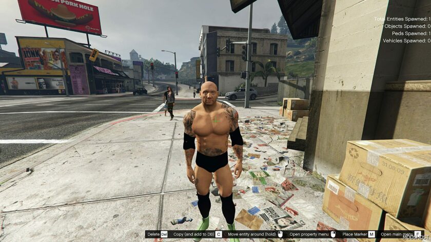 GTA 5 Player Mod: Bautista (Featured)