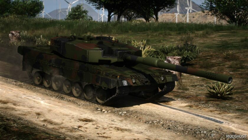 GTA 5 Panzer 87-140 Switzerland Add-On mod