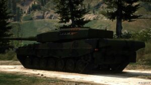 GTA 5 Vehicle Mod: Panzer 87-140 Switzerland Add-On (Image #3)