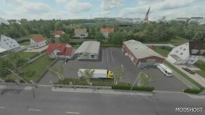 ETS2 Mod: Home with Warehouse in Rostock (Image #2)