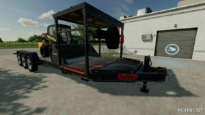 FS22 Mod: Felling Skid Steer Trailer (Image #4)