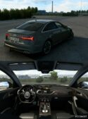 ETS2 Audi Car Mod: 2015 Audi A6 C7 3.0 Tfsi 2.0 1.49 (Image #3)