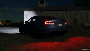 FS22 Tesla Car Mod: Model S 2014 (Image #2)