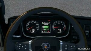 ETS2 Scania NG Improved Dashboard V4.8 mod