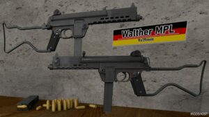 GTA 5 Weapon Mod: RON Walther MPL (Image #2)