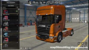ATS Scania Truck Mod: R & Streamline by Soap98 V1.2.3 1.49 (Image #2)