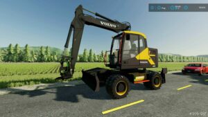 FS22 Volvo Forklift Mod: Ewr150E V1.0.0.1 (Featured)