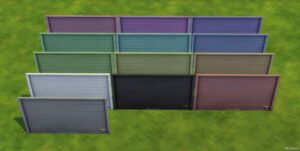 Sims 4 Object Mod: Full-Size Garage Doors from City Living Update (Image #3)