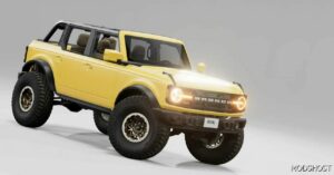 BeamNG Ford Car Mod: 2023 Ford Bronco Wildtrak V1.1 0.31 (Image #2)