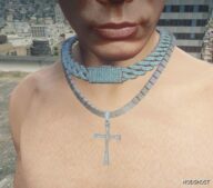 GTA 5 Rich Chain with Diamonds for MP Male mod