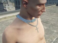 GTA 5 Player Mod: Rich Chain with Diamonds for MP Male (Image #4)