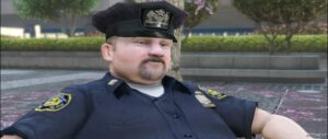 GTA 5 Player Mod: GTA IV FAT COP Addon-Ped (Image #2)