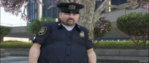 GTA 5 Player Mod: GTA IV FAT COP Addon-Ped (Image #3)