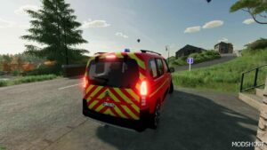 FS22 Citroën Car Mod: Berlingo Bmpm 13 Marseille (Image #3)