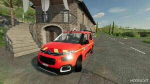 FS22 Citroën Car Mod: Berlingo Bmpm 13 Marseille (Image #4)