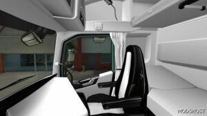 ETS2 Volvo Mod: FH 2012 Black White Interior (Image #2)
