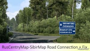 ETS2 Ruscentrymap Sibirmap Road Connection 1.49 mod
