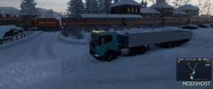 ETS2 Route to Winterland Map V1.1 mod