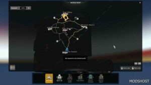 ETS2 Mod: Route to Winterland Map V1.1 (Image #3)