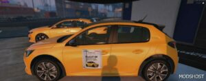 GTA 5 Vehicle Mod: Peugeot 208 Gtline 1.5HDI 2020 Add-On V Final (Image #2)